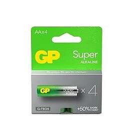 GP Batteries Super Alkaline AA 4-pack