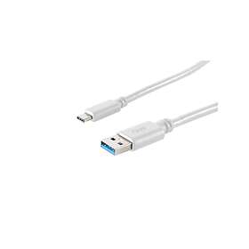 S-Conn 13-31026 USB-A till USB-C USB 3.2 Gen 1 1m