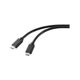 Renkforce RF-5251918 USB-C till USB-C USB 2.0 1m