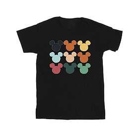 Disney Mickey Mouse Heads Square T-shirt Short Sleeve (Men's)