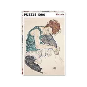 Piatnik Schiele, Sitting Woman 1000 Pieces