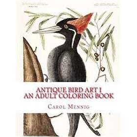Carol Antique Bird Art I Aikuisen Värityskirja