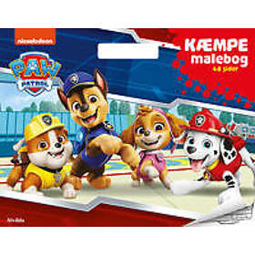 Forlaget Alvilda Paw Patrol - KÆMPE malebog