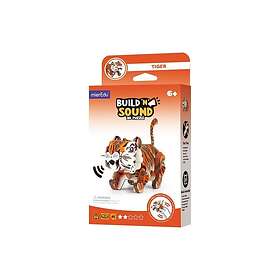 MIEREDU Build And Listen 3D Puslespil Tiger