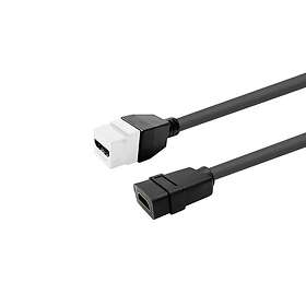 VivoLink HDMI Hona till HDMI Hona Adapterkabel 0.2m PROKEYHDMIFF0.2W