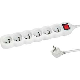 Esperanza 6-voies Avec Interrupteur Power Strip 1.5m 5901299961759