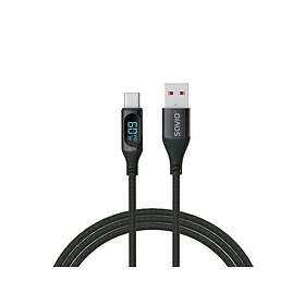 Savio SAVKABELCL-172 USB-C till USB-C USB 3.2 Gen 1 1 m