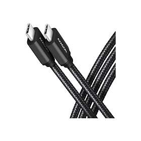 AXAGON BUCM3-CM20AB USB-C till USB-C USB 3.2 Gen 1, Power Delivery (60W), 5 Gbps 2 m