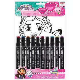 Euroswan Painting Set Gabby's Dollhouse for kids