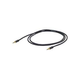 Proel 3.5mm Stereo Hane till 3.5mm Stereo Hane Kabel 1.5m PRCHLP175LU15