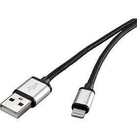 Renkforce RF-3969327 USB-A till Lightning 0.5 m