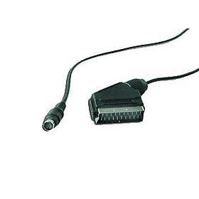 Gembird SCART till S-Video Adapterkabel 1.8m CCV-520