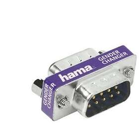 Hama 041970 Adapter/Könsväxlare 9-Pin D Hane - 9-Pin D Hane