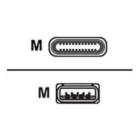 Sharkoon 4044951027125 USB-C till USB-A 3.1 1m