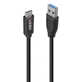Lindy 36970 USB-A till USB-C USB 3.2 Gen 2 0.5 m
