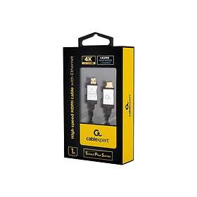 Gembird Hög Hastighet HDMI-Kabel med Ethernet 1m CCB-HDMIL-1M