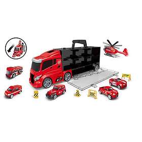 Toymax Räddningsfordon och Skyltar Lastbil Set