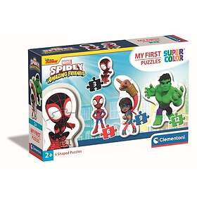Clementoni Spidey and His Amazing Friends 4 Shaped Puzzles