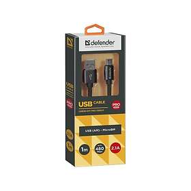 Defender 87802 USB-A till Micro-USB 2.0 1m