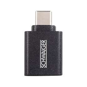 Schwaiger CAU310 533 USB-C til USB-A-adapter