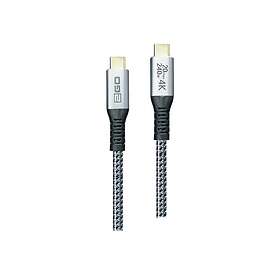 2GO 797515 USB-C till USB-C USB 3.2 Gen 2x2 20Gbps 2 m