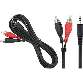 Blow 3.5mm till 2x RCA-kabel 1.8m 4336#