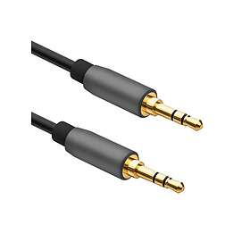 Helos 3.5mm till 3-stifts ljudkabel 0.5m 288703