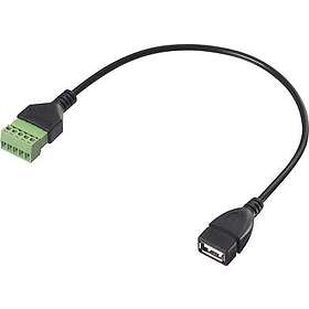 Renkforce RF-6443968 IDC (5 Pin) USB Type A to IDC (5 Pin) Adapter
