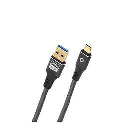 Oehlbach D1C9371 USB-A till USB-C USB 3.2 Gen 1 0.5m