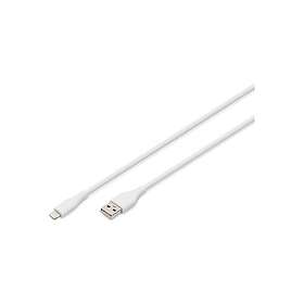 Assmann AK-600108-020-W USB-A till Lightning 2 m