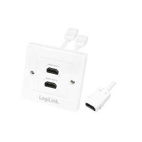 LogiLink AH0015 HDMI Type A (Standard) til HDMI Type A (Standard) Adapter