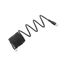 BKL Electronic 10080173 USB-C till USB-B USB 2.0 2 m Flätad Skärmad