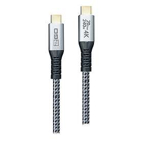 2GO 797514 USB-C till USB-C USB 3.2 Gen 2X2 1.2 m