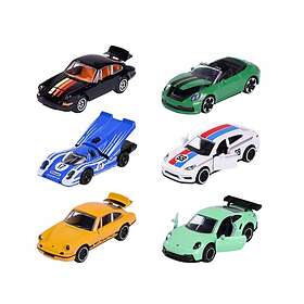 Majorette Porsche Premium Biler 6-pack