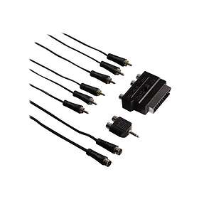 Hama S-Video till Kompositvideo och Ljudkabelset 00122166