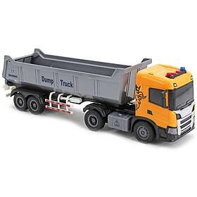 Scania Lastbil med Öppet Flak med Ljus och Ljud 41X9.5X11.5