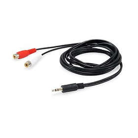 Equip 3.5mm til 2x RCA-kabel 250m 147093