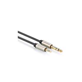 Ugreen 2 x 6.35mm till 3.5mm Kabel 1m UGR547GRY