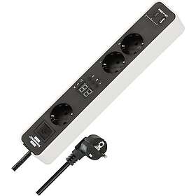 Brennenstuhl Basic 3-vägs Power Strip 1.5m 1153230026