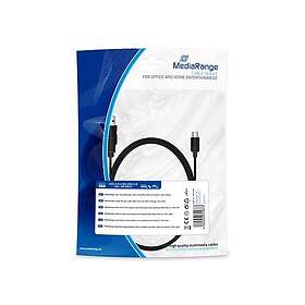 MediaRange 3.5mm till 3.5mm Ljudkabel 1.5m MRCS189