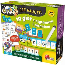 Lisciani Group Carotina 10 Reading And Writing Games Educational Toy GXP-931379