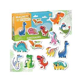 Dodo Magnesaurs Dinosaurs 15-Delar