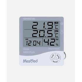 MesMed MM-778 Higo Plus Väderstation med termometer och klockfunktion