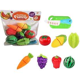 Askato Plastic Fruits And Vegetables Set