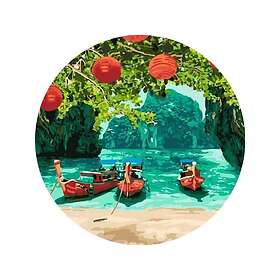 Twoje Hobby Painting By Numbers Set Rund Holidays 40Cm