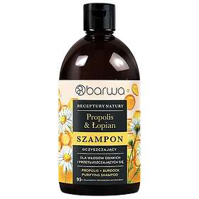 Barwa Propolis & Kardborre Rengörande Schampo För Tunt Och Fett Hår 400ml