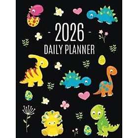 Happy Oak Tree Dinosaur Päivittäinen Kalenteri 2026