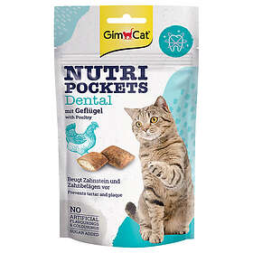 GimCat Nutri Pockets Dental siipikarjalla 6x60g