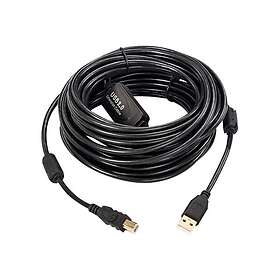 MicroConnect USBAB5B-ACTIVE USB-B till USB-A USB 2.0 5 m Active