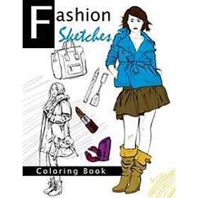 Helen Fashion Sketches Volume 2 Värityskirja Aikuisille